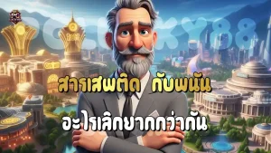 สารเสพติด กับพนัน อะไรเลิกยากกว่ากัน