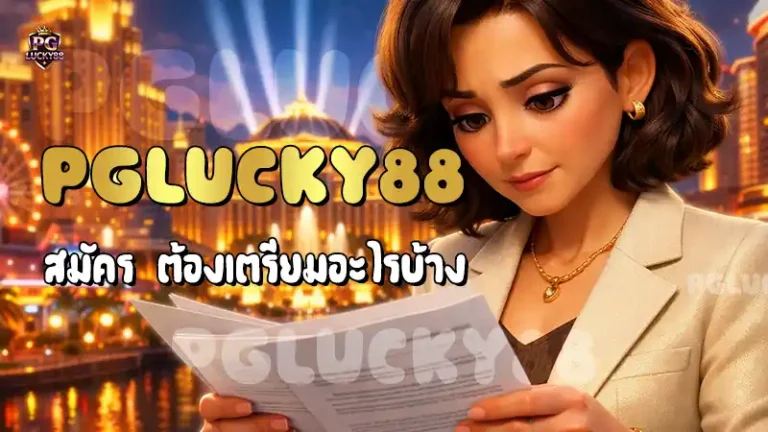 PGLucky88 สมัคร ต้องเตรียมอะไรบ้าง