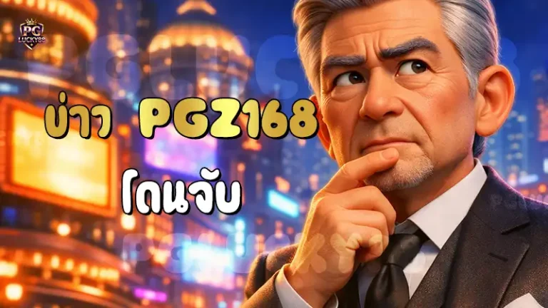 ข่าว PGZ168 โดนจับ