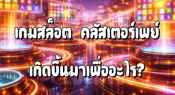 สล็อต Cluster Pay คืออะไร