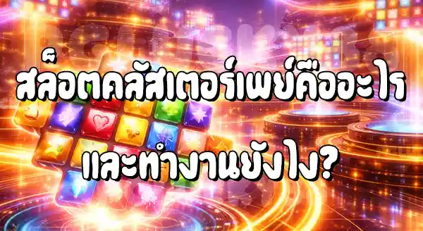 สล็อต Cluster Pay คืออะไร