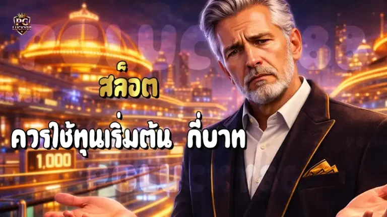 สล็อต ควรใช้ทุนเริ่มต้น กี่บาท