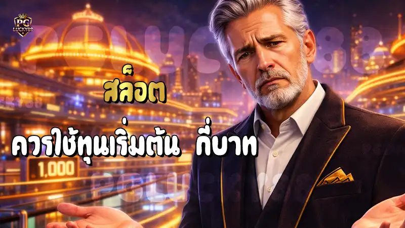 สล็อต ควรใช้ทุนเริ่มต้น กี่บาท