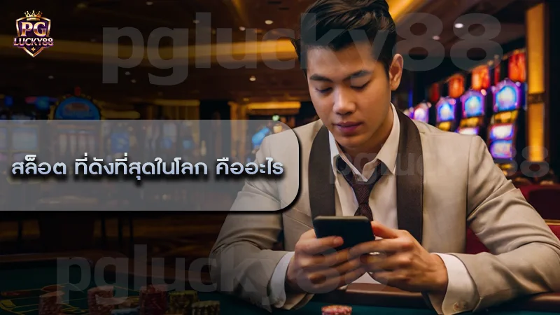 สล็อต ที่ดังที่สุดในโลก คืออะไร