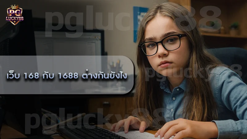 เว็บ 168 กับ 1688 ต่างกันยังไง