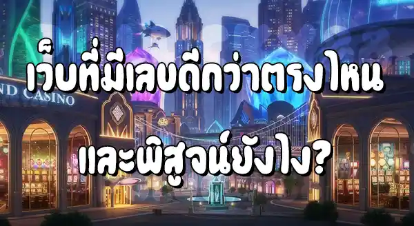 เว็บ 168 ดีกว่าเว็บอื่นตรงไหน